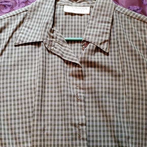 Women's 3/4 sleeve dress shirt or wear with jeans - Picture 2 of 4